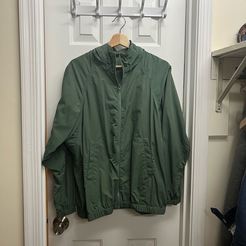 Uniqlo Olive Green Windbreaker